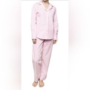 petite plume pajamas Pink Check Size XS